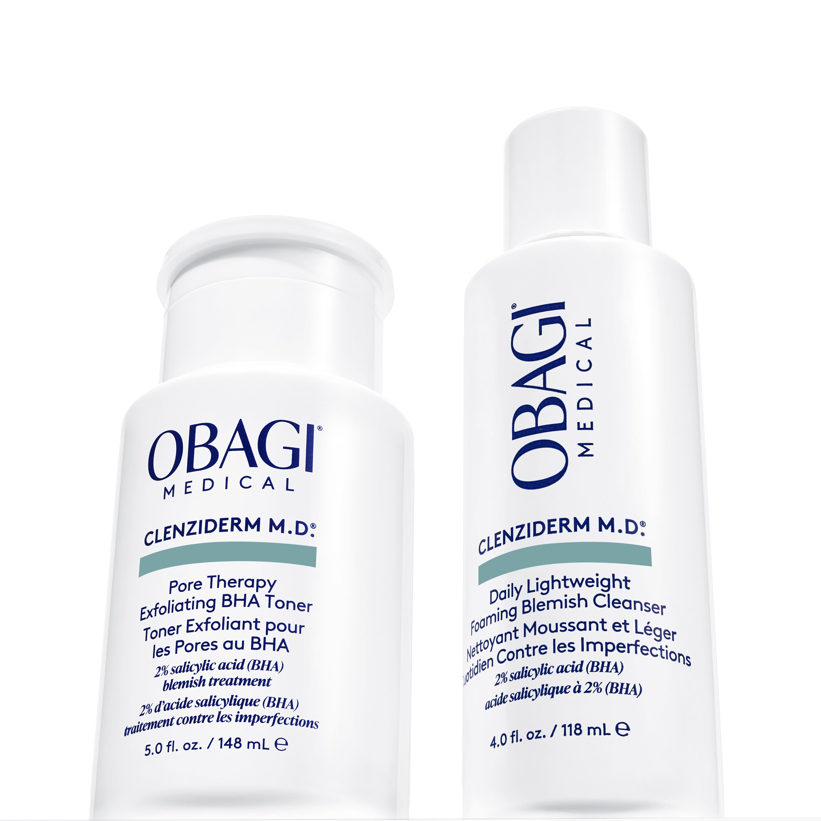 OBAGI CLENZIderm M.D. Blemish Cleanser and Pore Therapy - Skincare Set
