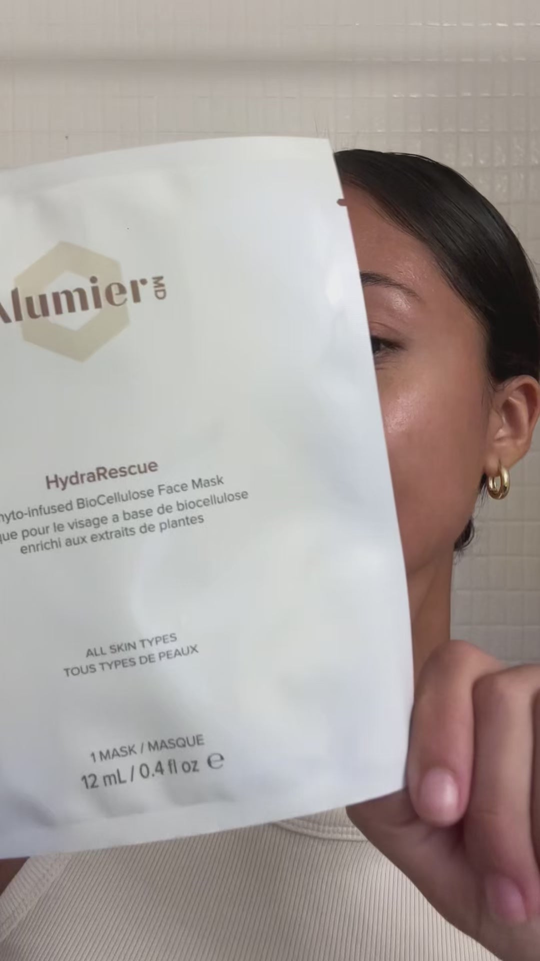 Alumier MD - HydraRescue BioCellulose Face Mask (4-Pack)